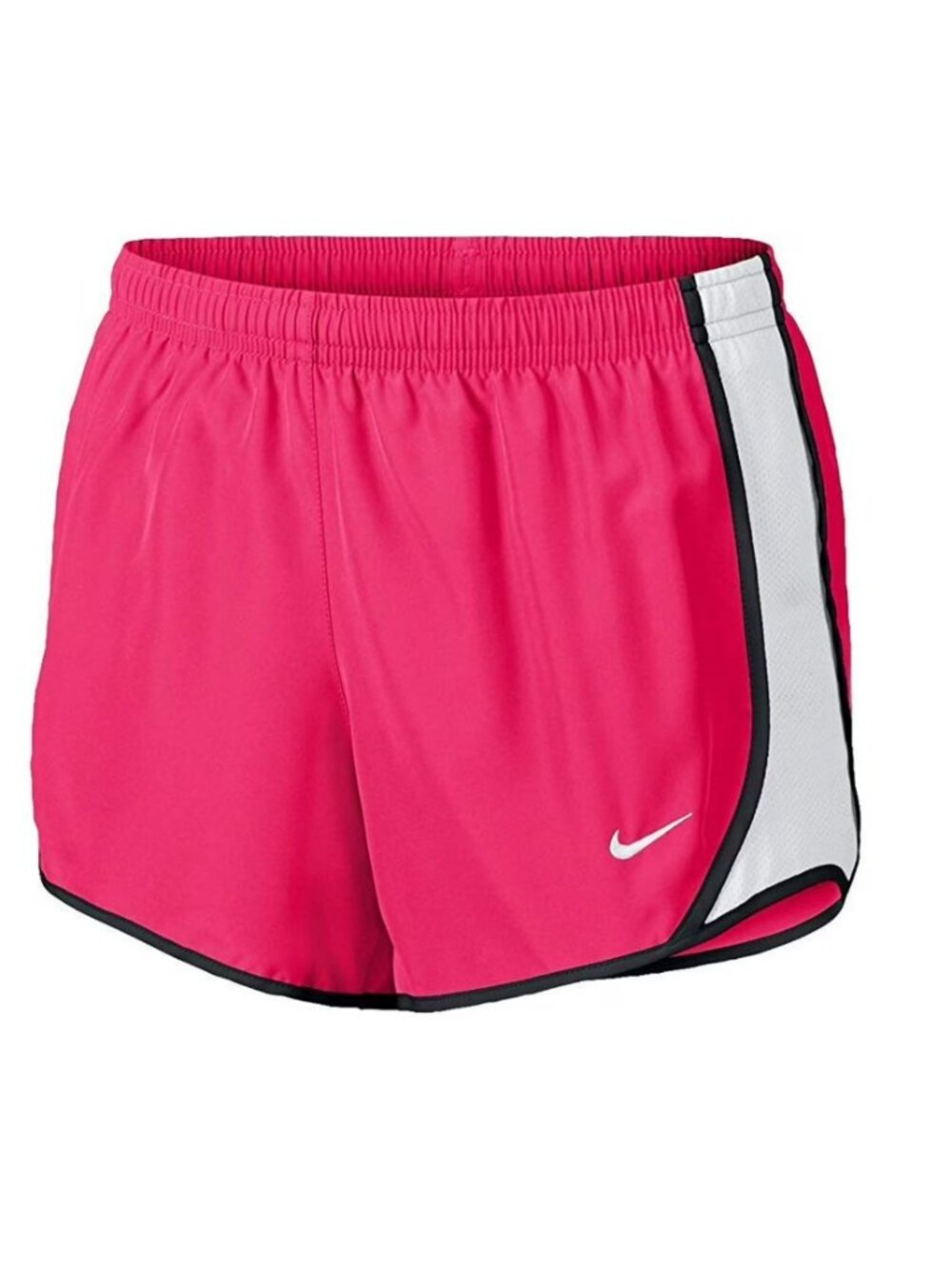 Nike Girl`s Dry Tempo Shorts Racer Pink/Black/White